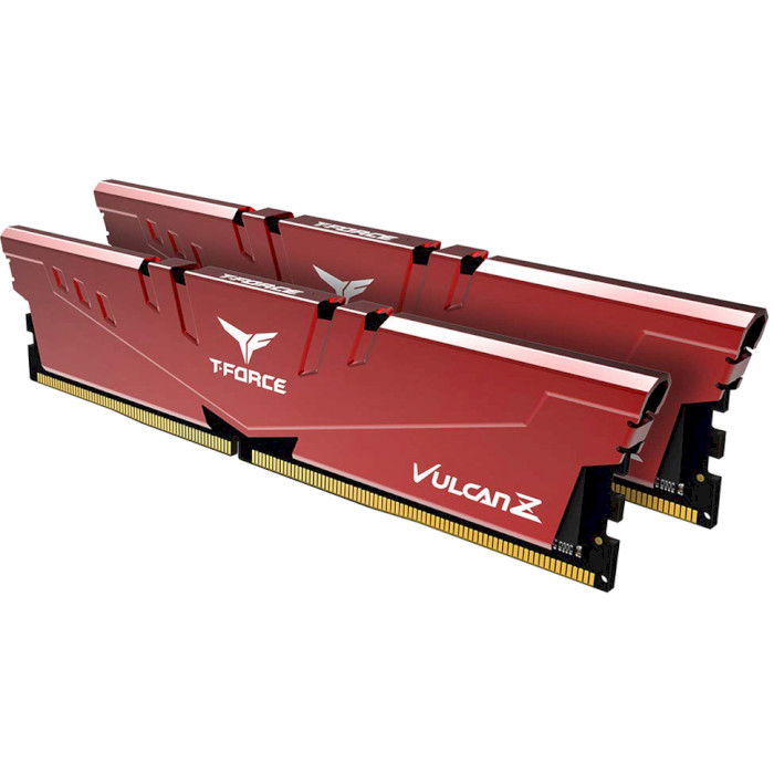 Модуль пам'яті TEAM T-Force Vulcan Z Red DDR4 3000MHz 16GB Kit 2x8GB (TLZRD416G3000HC16CDC01)