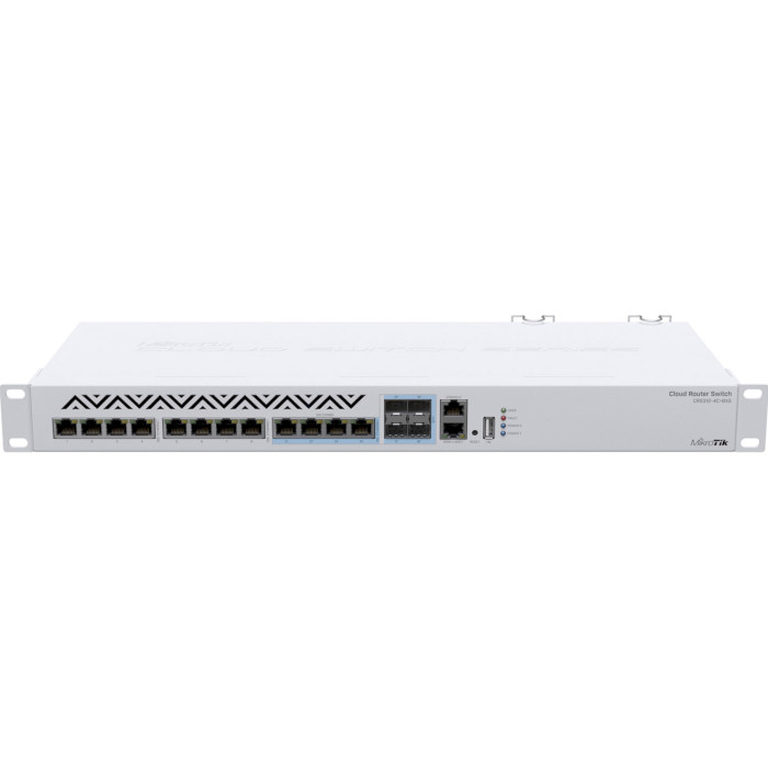 Коммутатор MIKROTIK CRS312-4C+8XG-RM