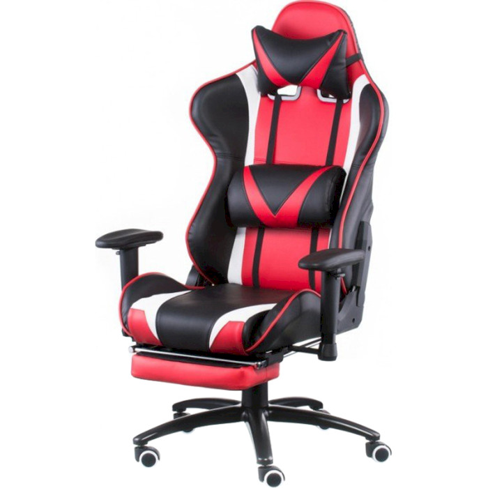 Крісло геймерське SPECIAL4YOU ExtremeRace with Footrest Black/Red (E4947)