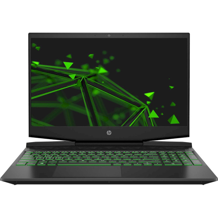 Ноутбук HP Pavilion Gaming 15-dk0047ur Shadow Black/Green Chrome (7QC62EA)