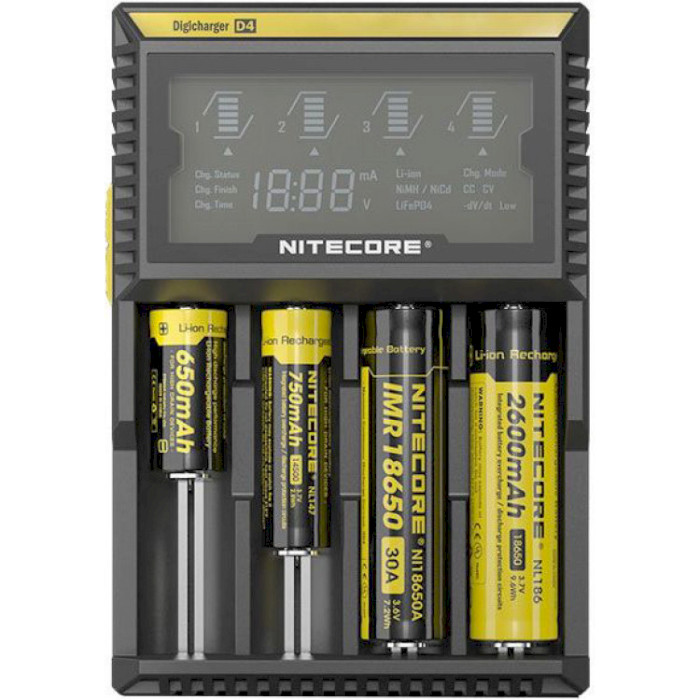 Зарядное устройство NITECORE Digicharger D4