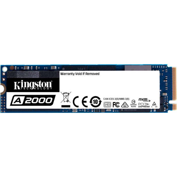 SSD диск KINGSTON A2000 1TB M.2 NVMe (SA2000M8/1000G)