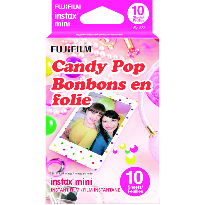 Бумага для камер моментальной печати FUJIFILM Instax Mini Candy Pop 10шт (16321418)