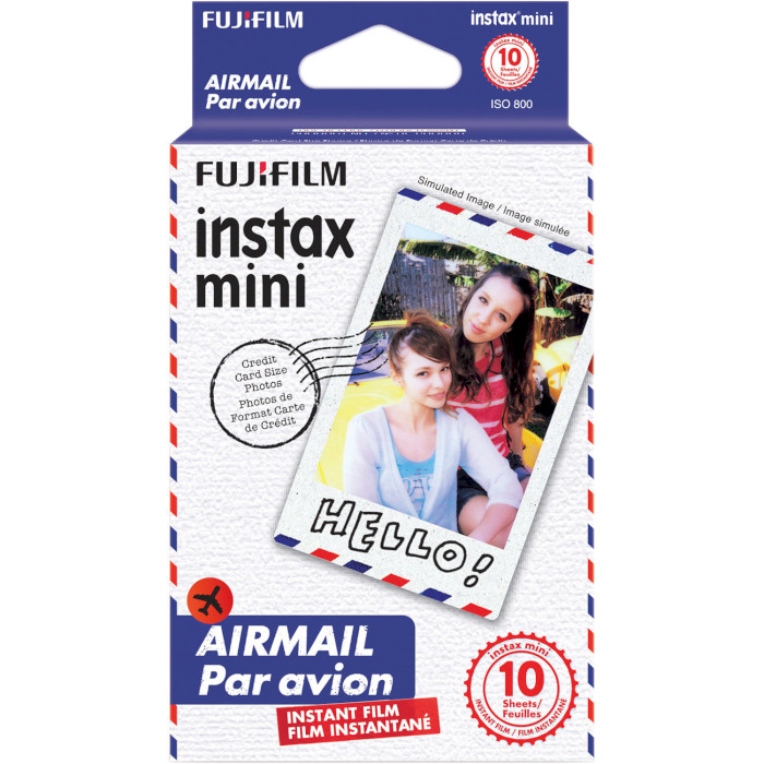 Бумага для камер моментальной печати FUJIFILM Instax Mini Airmail 10шт (16432657)