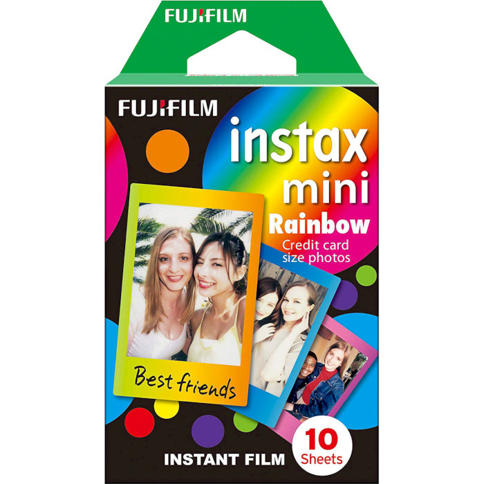 Бумага для камер моментальной печати FUJIFILM Instax Mini Rainbow 10шт (16276405)