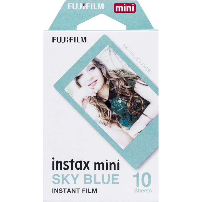 Бумага для камер моментальной печати FUJIFILM Instax Mini Sky Blue 10шт (16537055)