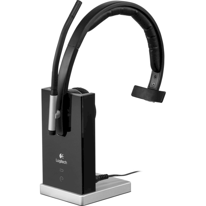 Гарнітура бездротова LOGITECH H820e Wireless Headset Mono Black (981-000512)