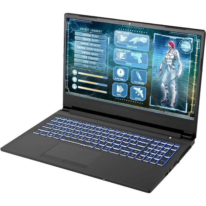 Ноутбук DREAM MACHINES G1660Ti-15 Black (G1660TI-15UA22)