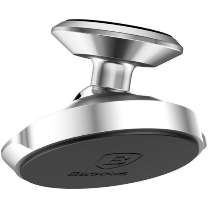 Автотримач для смартфона BASEUS Small Ears Series Magnetic Suction Vertical Bracket Silver (SUER-B0S)