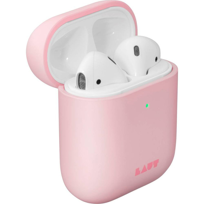 Чохол LAUT Huex Pastels for AirPods Candy Pink (L_AP_HXP_P)