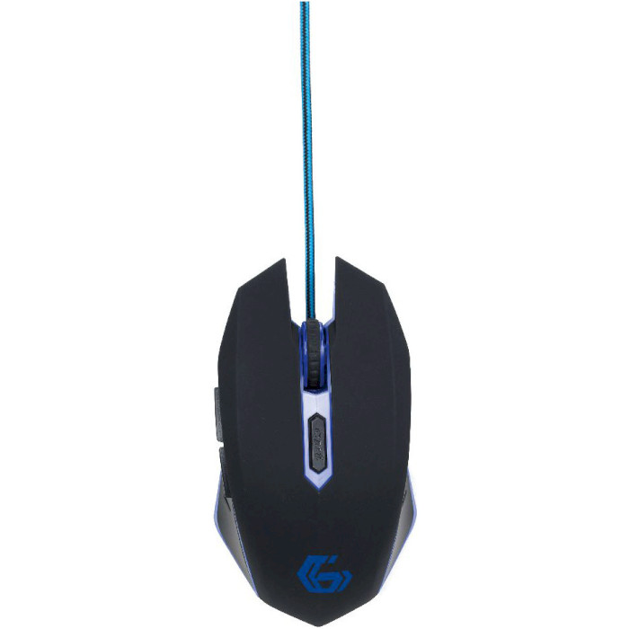 Миша ігрова GEMBIRD MUSG-001 Black/Blue