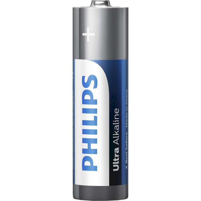 Батарейка PHILIPS Ultra Alkaline AA 4шт/уп (LR6E4B/10)