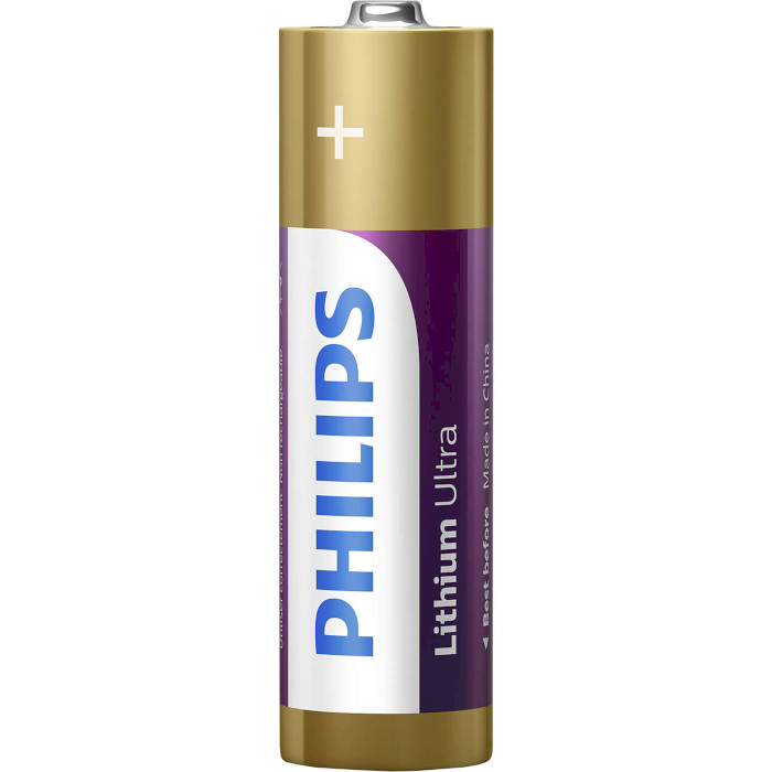 Батарейка PHILIPS Lithium Ultra AA 4шт/уп (FR6LB4A/10)