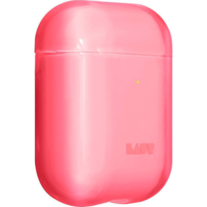 Чехол LAUT Crystal-X for AirPods Electric Coral (L_AP_CX_R)
