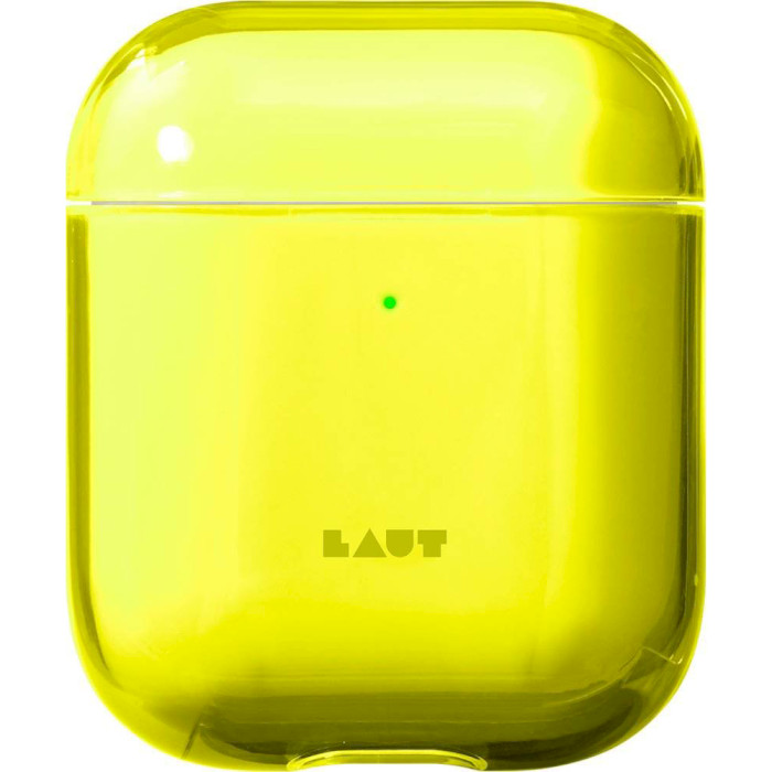 Чохол LAUT Crystal-X for AirPods Acid Yellow (L_AP_CX_Y)