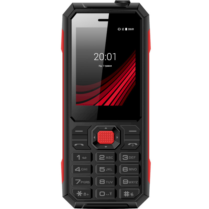 Мобільний телефон ERGO F248 Defender Black