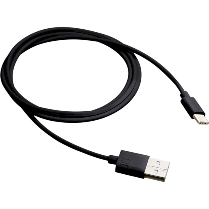 Кабель CANYON Charge & Data USB to Type-C 1м Black (CNE-USBC1B)