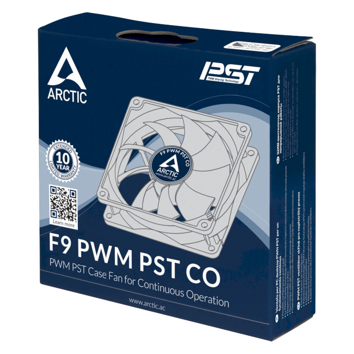 Вентилятор ARCTIC F9 PWM PST CO Gray (AFACO-090PC-GBA01)