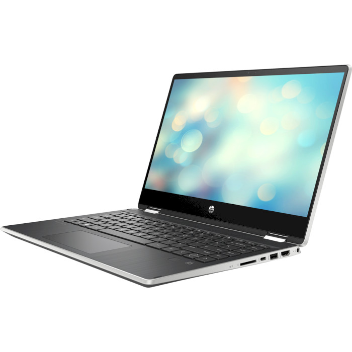 Ноутбук HP Pavilion x360 14-dh0032ur Natural Silver (7VW45EA)