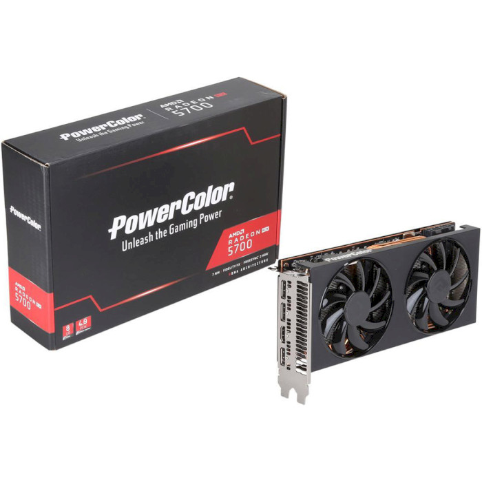 Відеокарта POWERCOLOR Radeon RX 5700 8GB GDDR6 256-bit OC (AXRX 5700 8GBD6-3DH/OC)