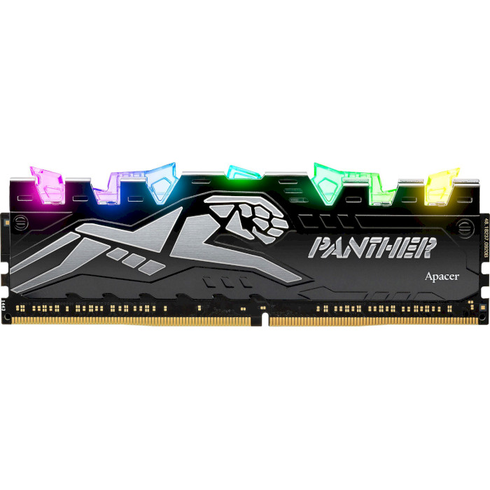 Модуль памяти APACER Panther Rage RGB Black DDR4 3000MHz 8GB (EK.08G2Z.GJN)