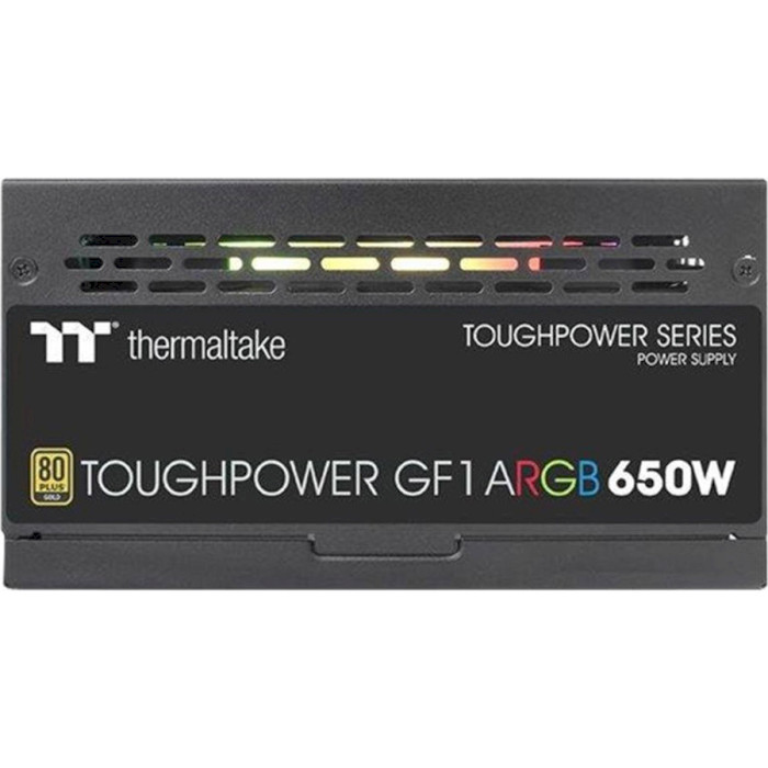 Блок питания 650W THERMALTAKE Toughpower GF1 ARGB 650 (PS-TPD-0650F3FAGE-1)