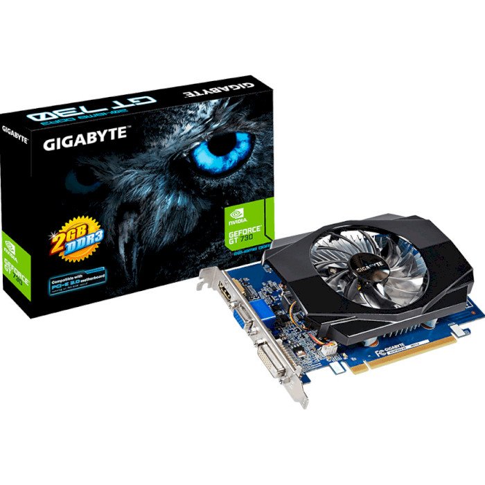 Видеокарта GIGABYTE GeForce GT 730 (GV-N730D3-2GI)