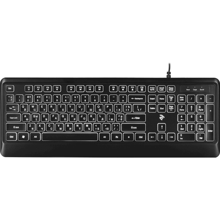 Клавіатура 2E KS110 Illuminated (2E-KS110UB)