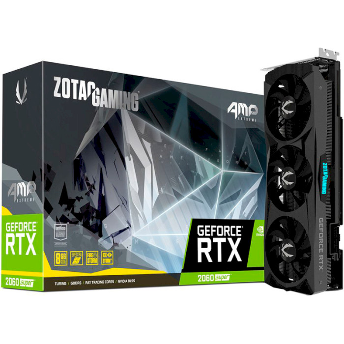 Видеокарта ZOTAC Gaming GeForce RTX 2060 Super AMP Extreme (ZT-T20610B-10P)