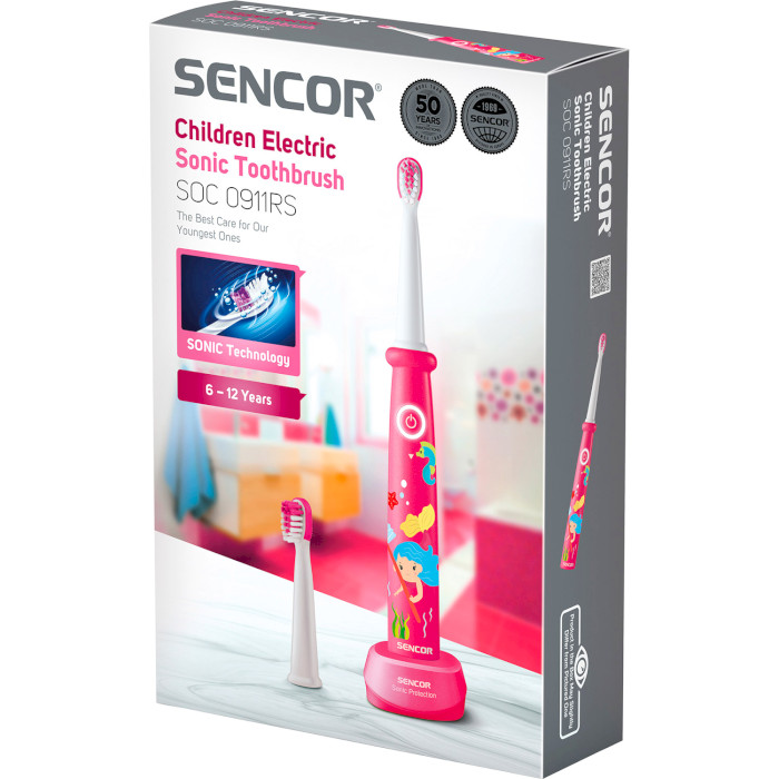 Электрическая детская зубная щётка SENCOR SOC 0911RS (41008417)