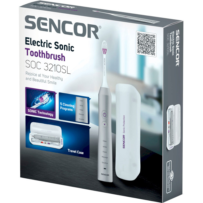 Зубна щітка SENCOR SOC 3210SL (41008548)