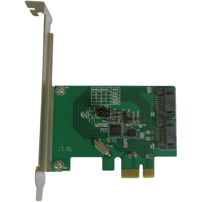 Контролер DYNAMODE PCI-E to 2 x SATA ASMedia