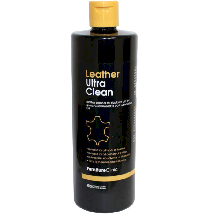Средство для чистки изделий из кожи FURNITURE CLINIC Leather Ultra Clean 250ml