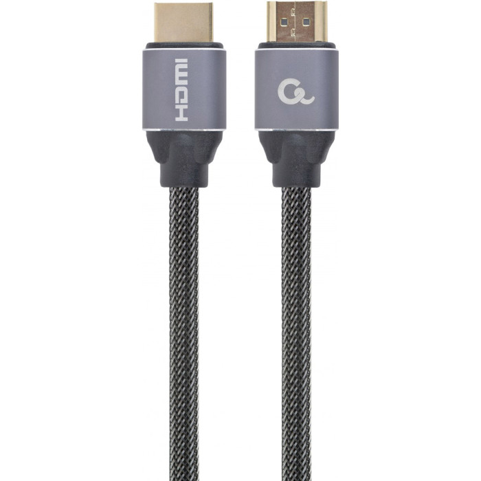 Кабель CABLEXPERT Premium HDMI v2.0 5м Gray (CCBP-HDMI-5M)