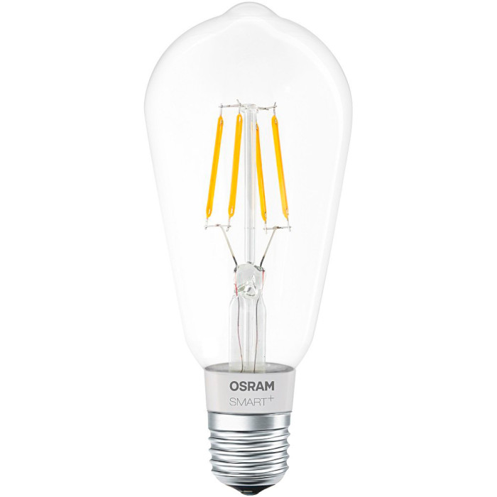 Умная лампа OSRAM Smart+ Filament Edison Dimmable E27 5.5Вт 2700K (4058075091146)