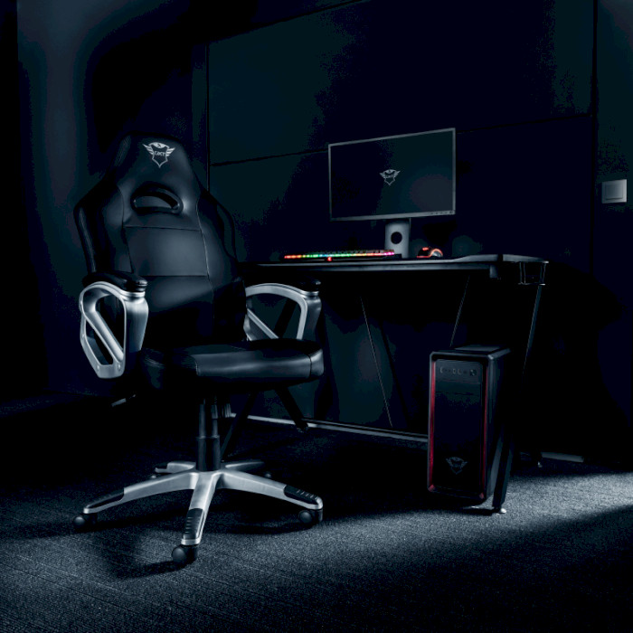 Крісло геймерське TRUST Gaming GXT 705 Ryon Black (23288)