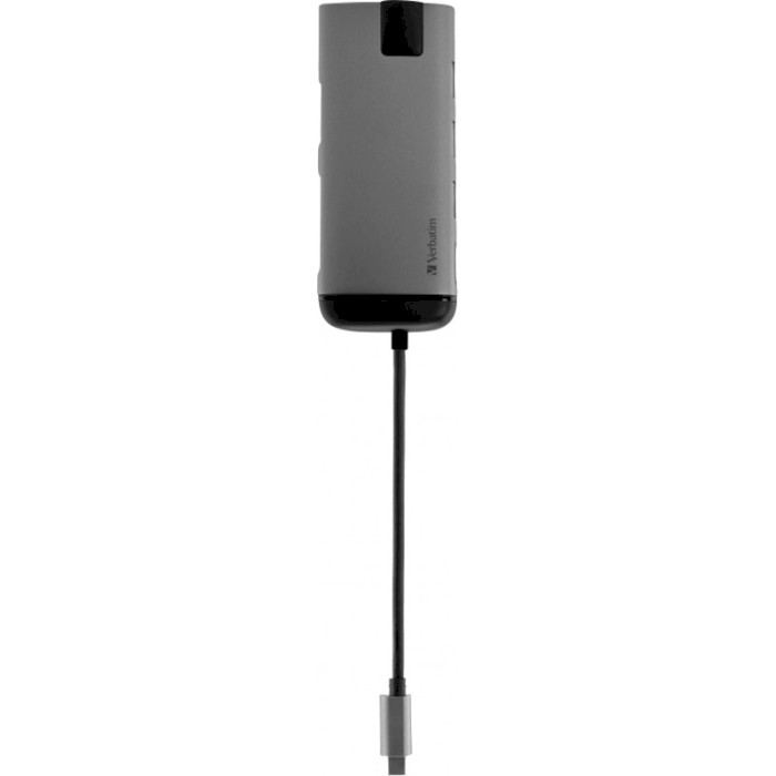 Порт-реплікатор VERBATIM USB-C Multiport Hub USB 3.0, HDMI, Gigabit Ethernet (49141)