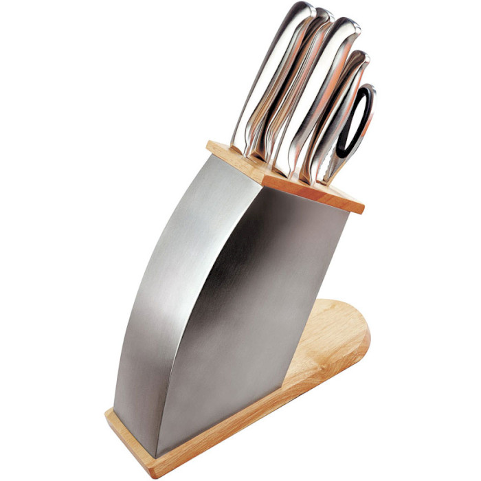 Набір кухонних ножів на підставці VINZER Iceberg 7пр (89110)