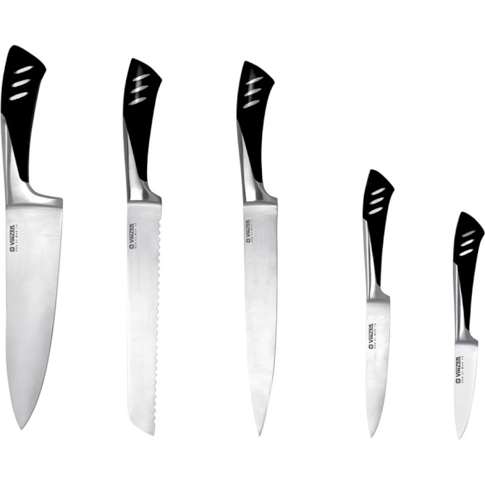 Набір кухонних ножів на підставці VINZER Tsunami 6пр (89125)