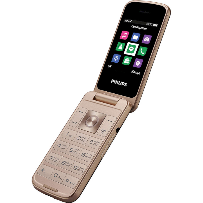 Мобільний телефон PHILIPS Xenium E255 Black (CTE255BK/00)