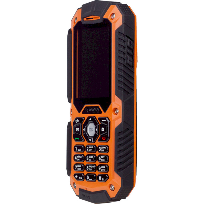 Мобильный телефон SIGMA MOBILE X-treme IT67m Black/Orange (4827798828328)
