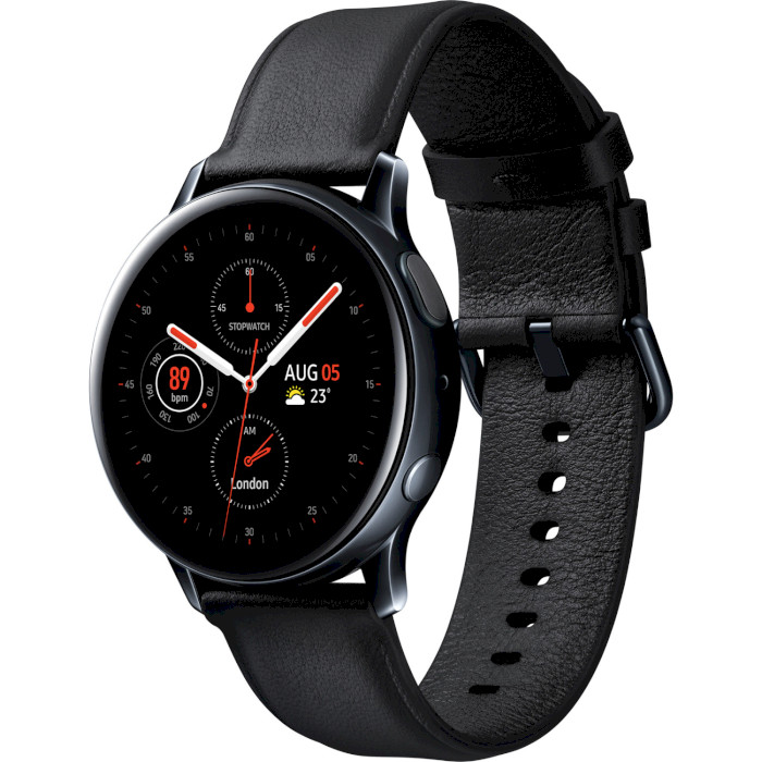 Смарт-годинник SAMSUNG Galaxy Watch Active2 40mm Black Stainless Steel (SM-R830NSKASEK)