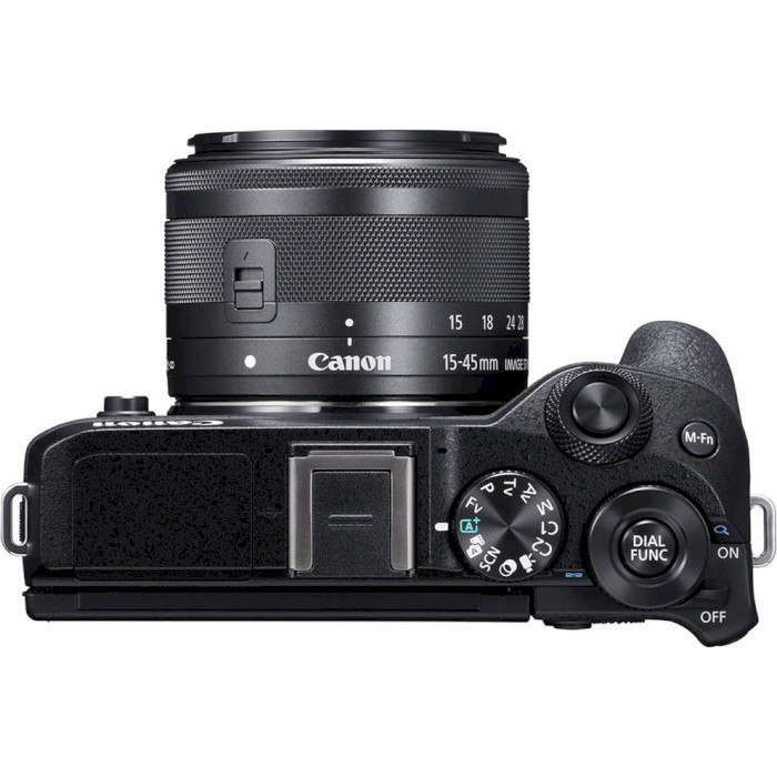 Фотоаппарат CANON EOS M6 Mark II Kit EF-M 15-45mm f/3.5-6.3 IS STM (3611C053)
