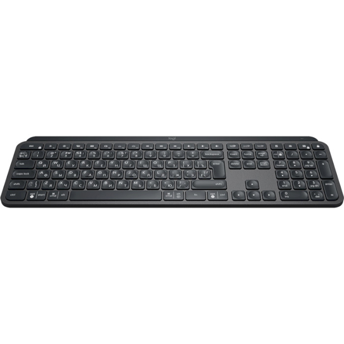 Клавіатура бездротова LOGITECH MX Keys Graphite (920-009417)