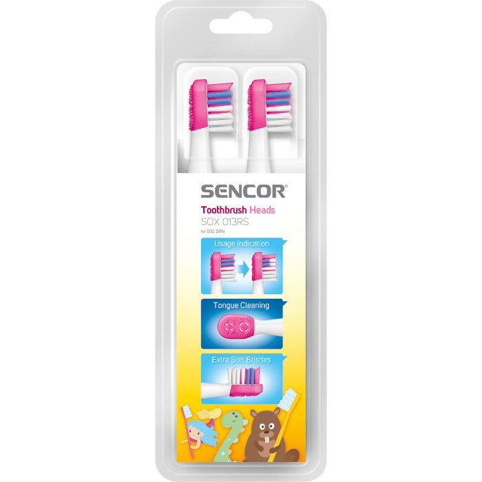 Насадка для зубної щітки SENCOR SOX 013RS 2шт (41009650)