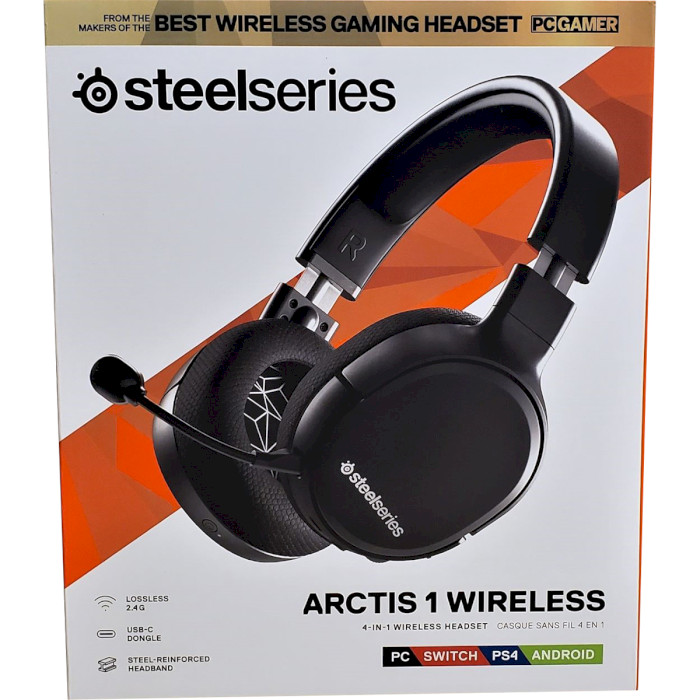 Навушники геймерскі STEELSERIES Arctis 1 Wireless (61512)