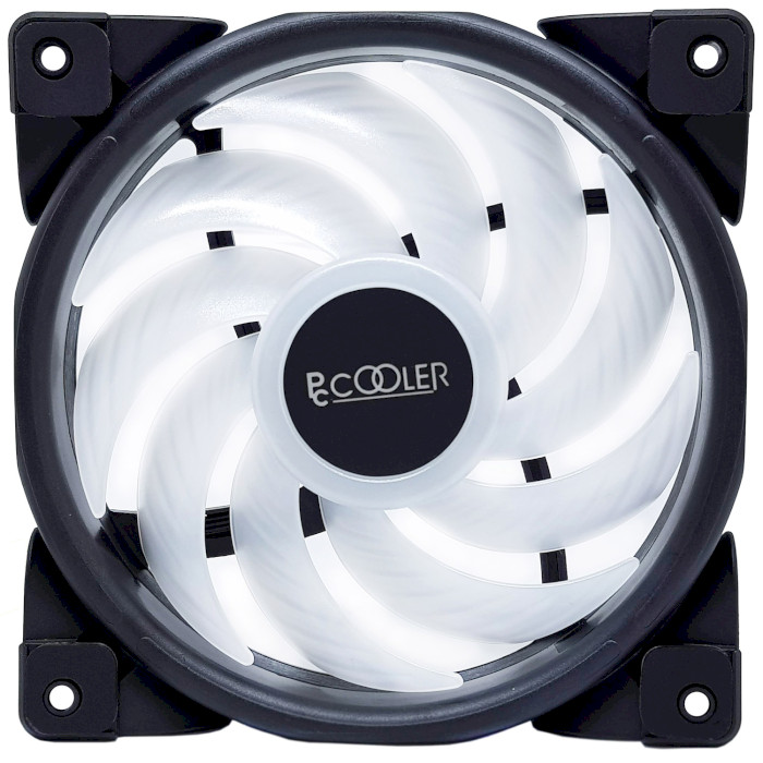 Комплект вентиляторів PCCOOLER Halo RGB 3-Pack