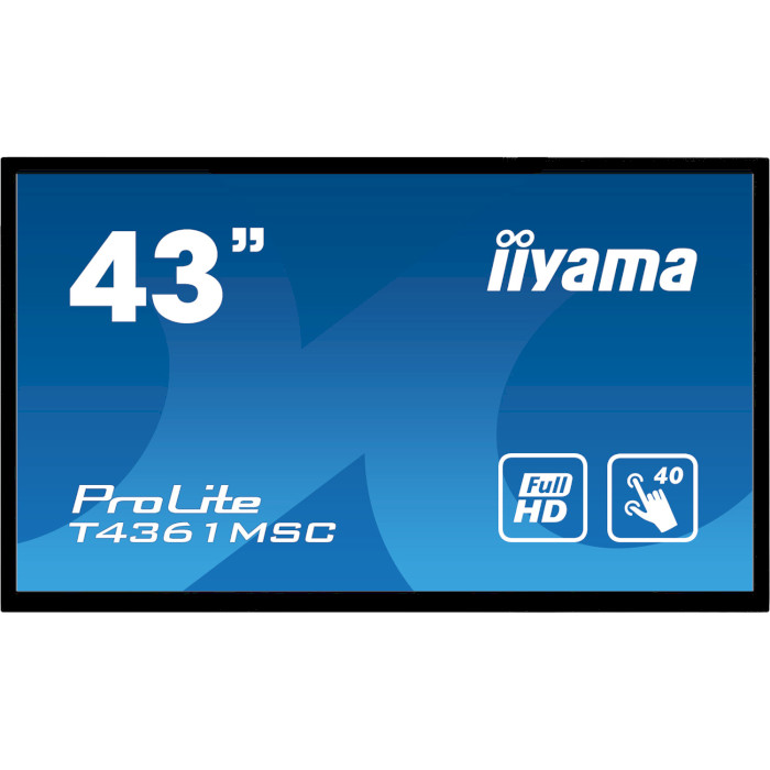 Информационный дисплей 43" IIYAMA ProLite T4361MSC-B1