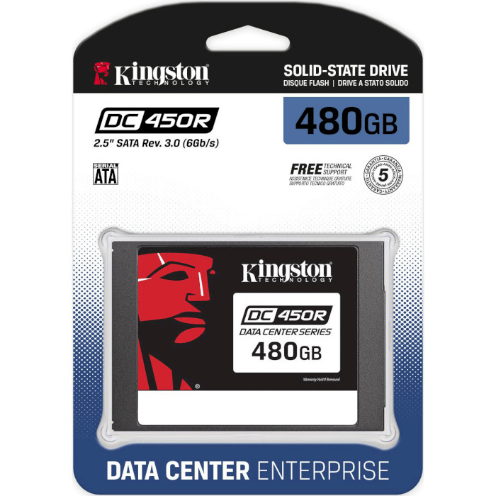 SSD диск KINGSTON DC450R 480GB 2.5" SATA (SEDC450R/480G)