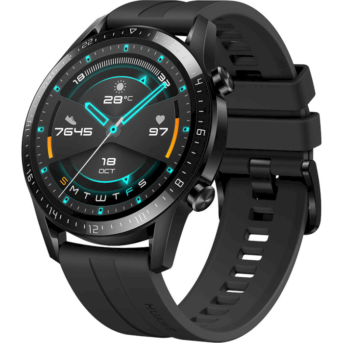 Смарт-годинник HUAWEI Watch GT2 Sport 46mm Matte Black (55024474/55027966)